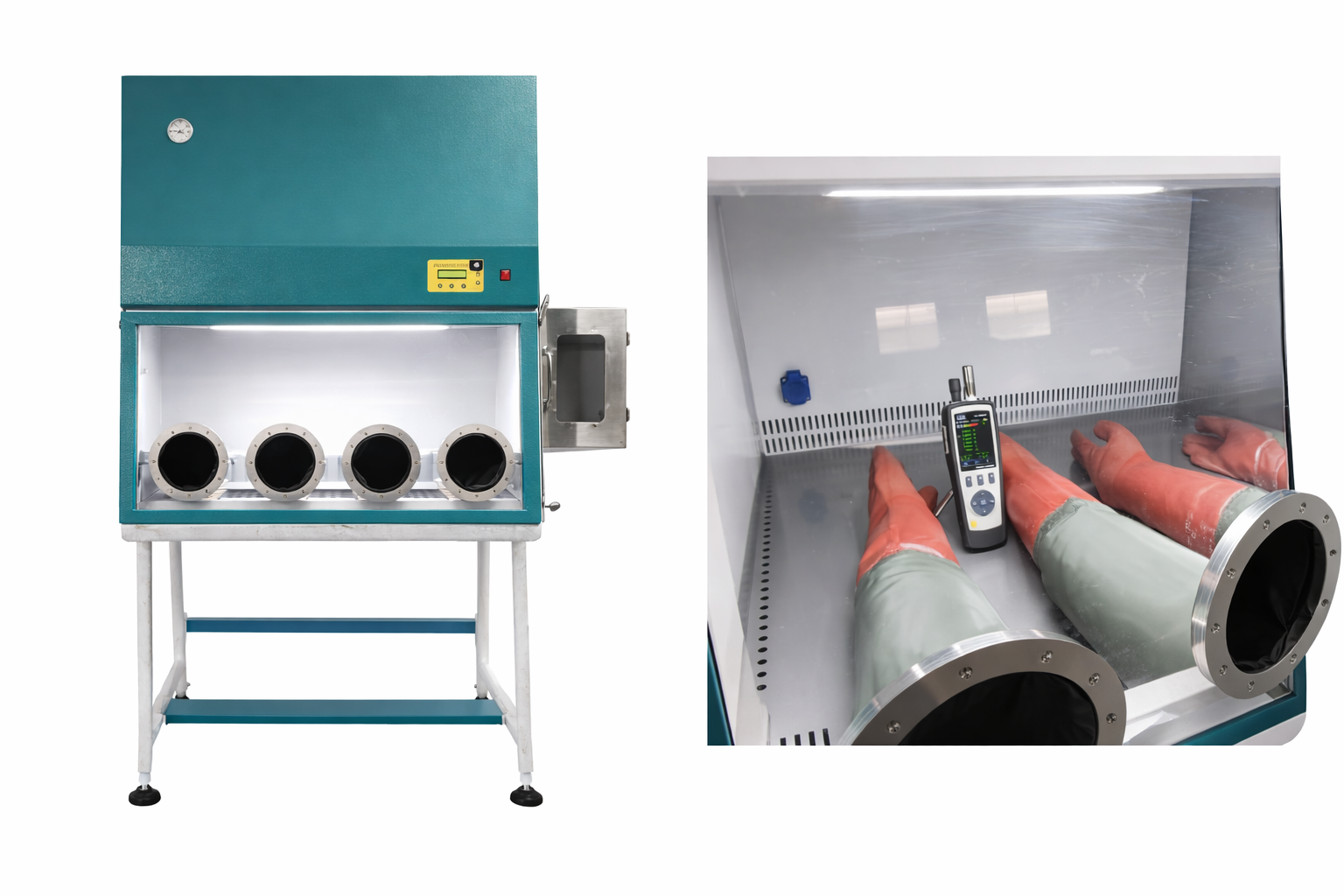 گلاوباکس آزمایشگاهی 3 گلاوباکس آزمایشگاهی